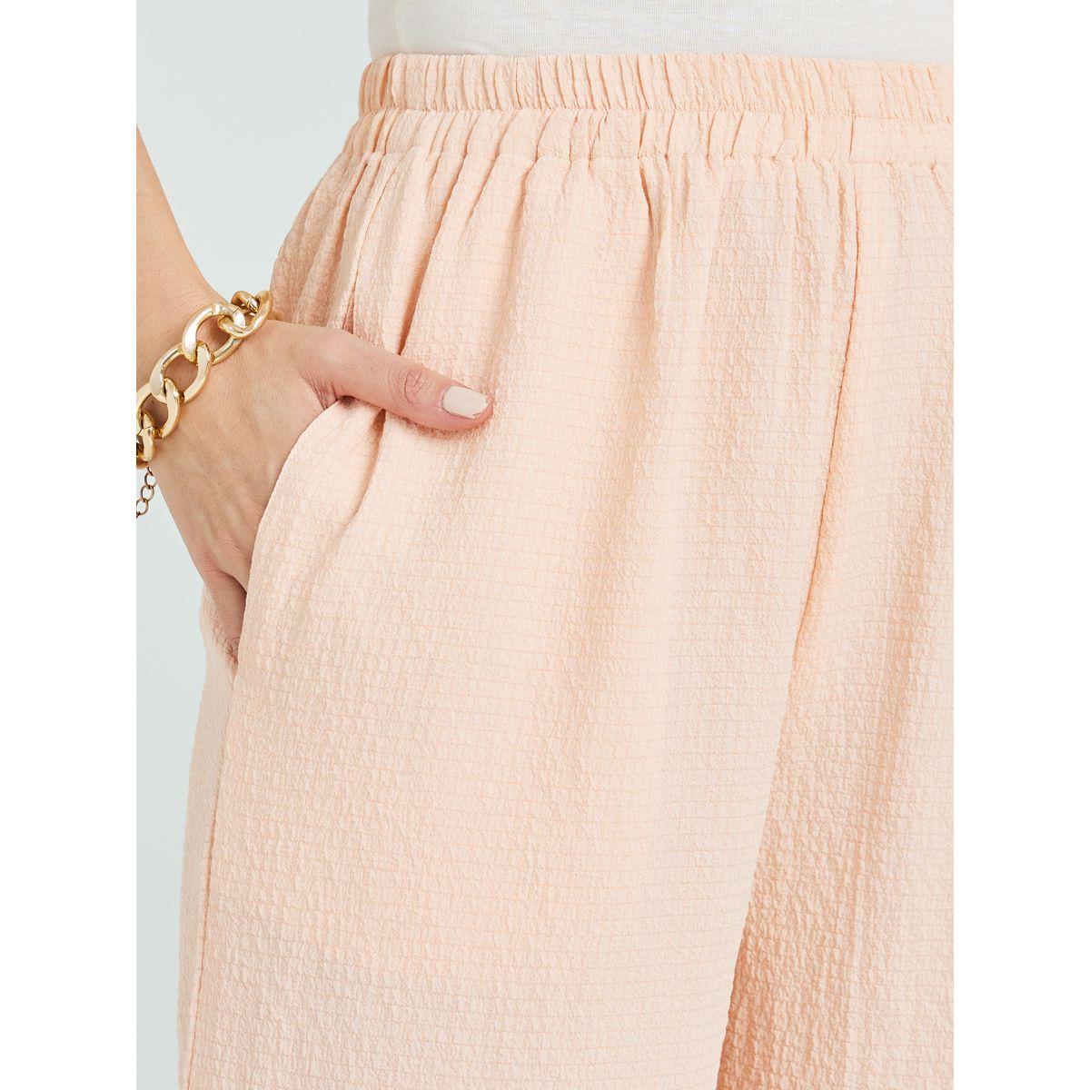 Styli Textured Relaxed Fit Trouser-women-clothing-bottoms-trousers-image-4