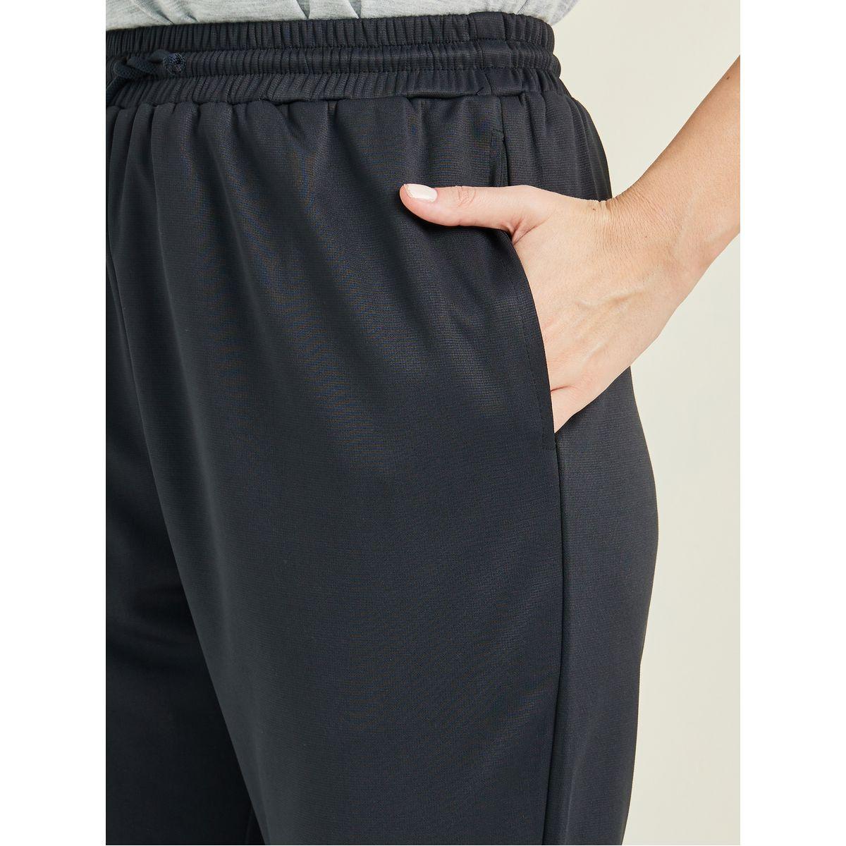 Styli Flared Leg Jogger with Side Slit-women-clothing-bottoms-joggers-image-3