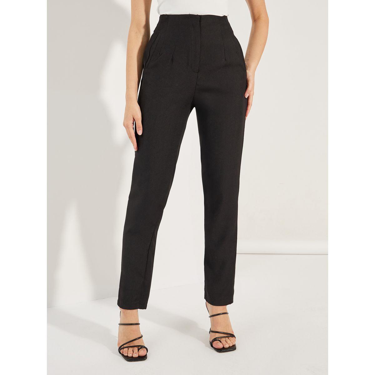 Styli High Rise Tapered Fit Ankle Length Pants-women-clothing-bottoms-trousers-image-2