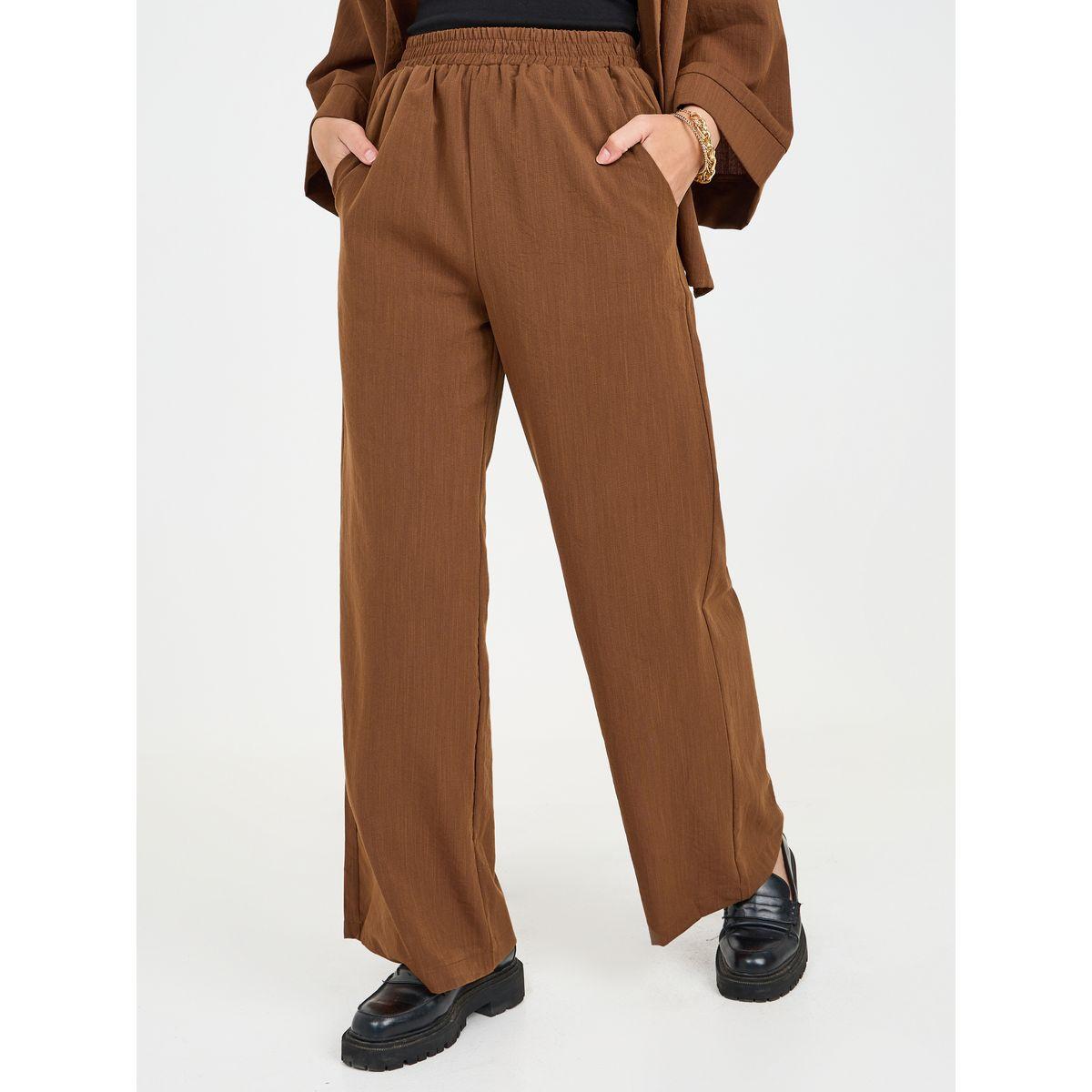 Styli High Rise Wide Leg Trouser-women-clothing-bottoms-trousers-image-1