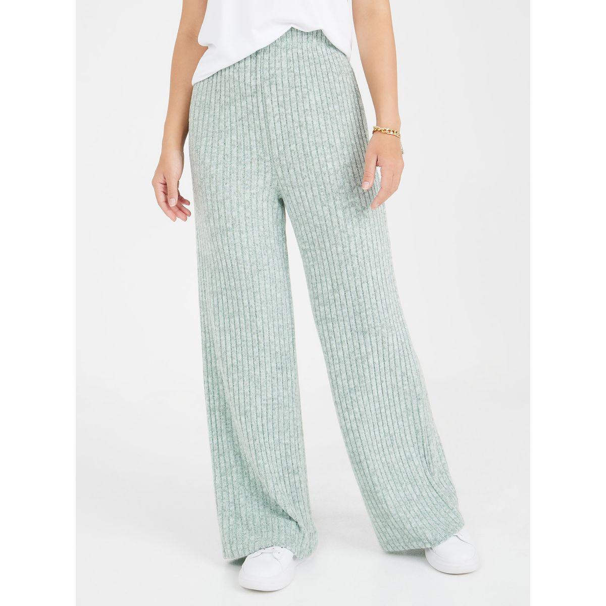 جوغر محبوك بخصر مطاطي-women-clothing-bottoms-joggers-image-2