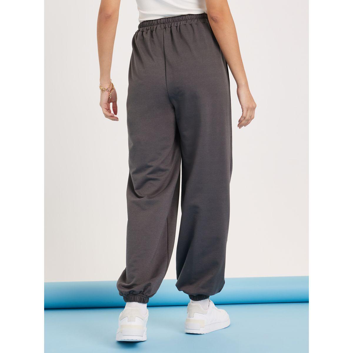 Styli Badge Detail Wide Leg Drawcord Jogger-women-clothing-bottoms-joggers-image-5