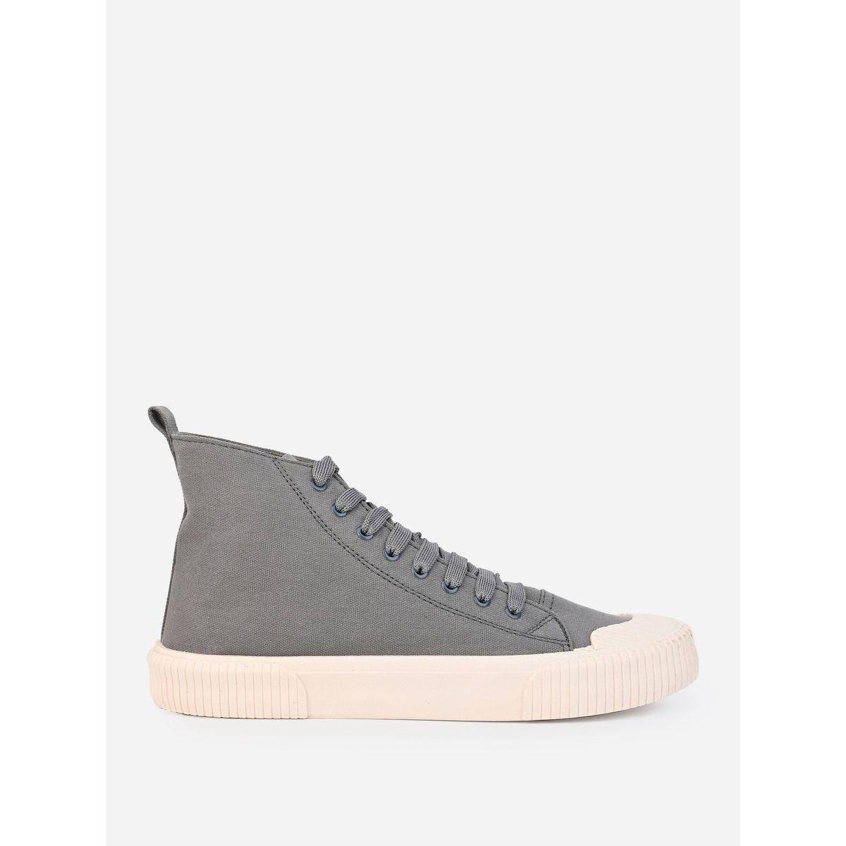 Styli Canvas Lace Up High Top Sneakers-men-shoes-sneakers-image-5