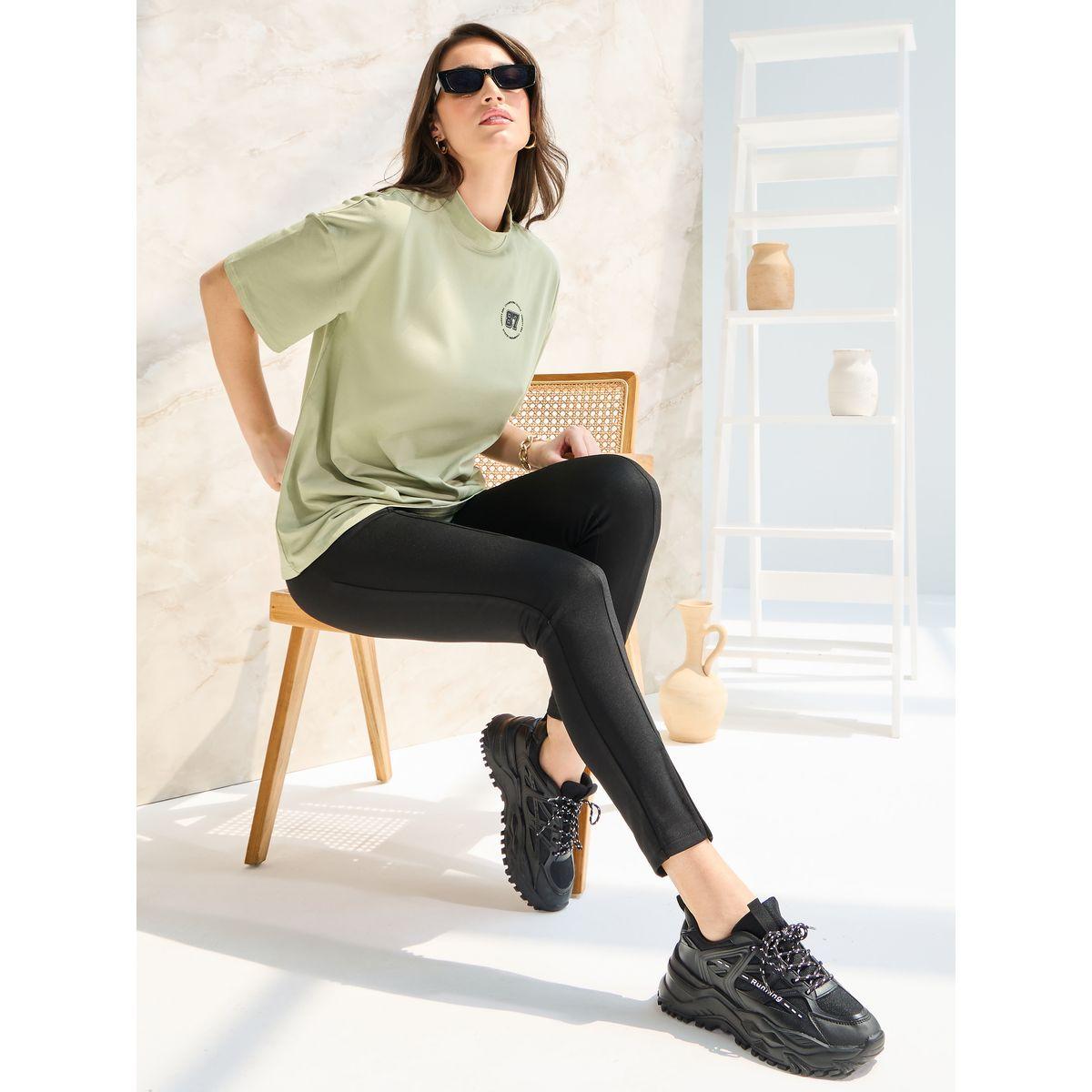 Styli Elevate Longline Graphic Print High Neck T-Shirt-women-clothing-tshirts-image-1