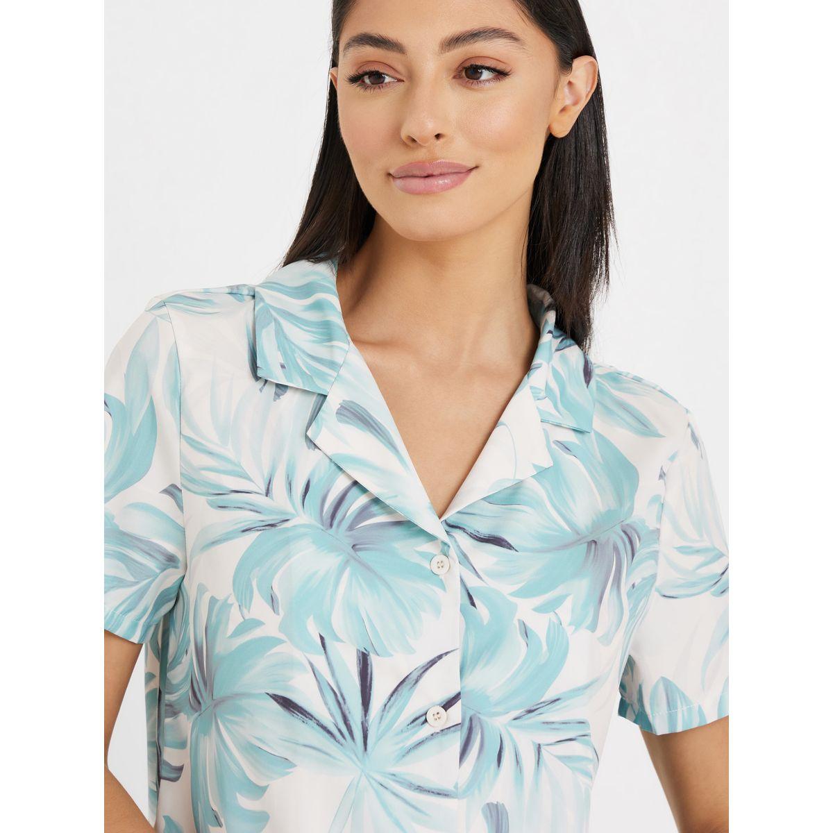 طقم بيجاما من ( بنطال + بلوزة )-women-clothing-nightwear-pyjamas-longsets-image-3