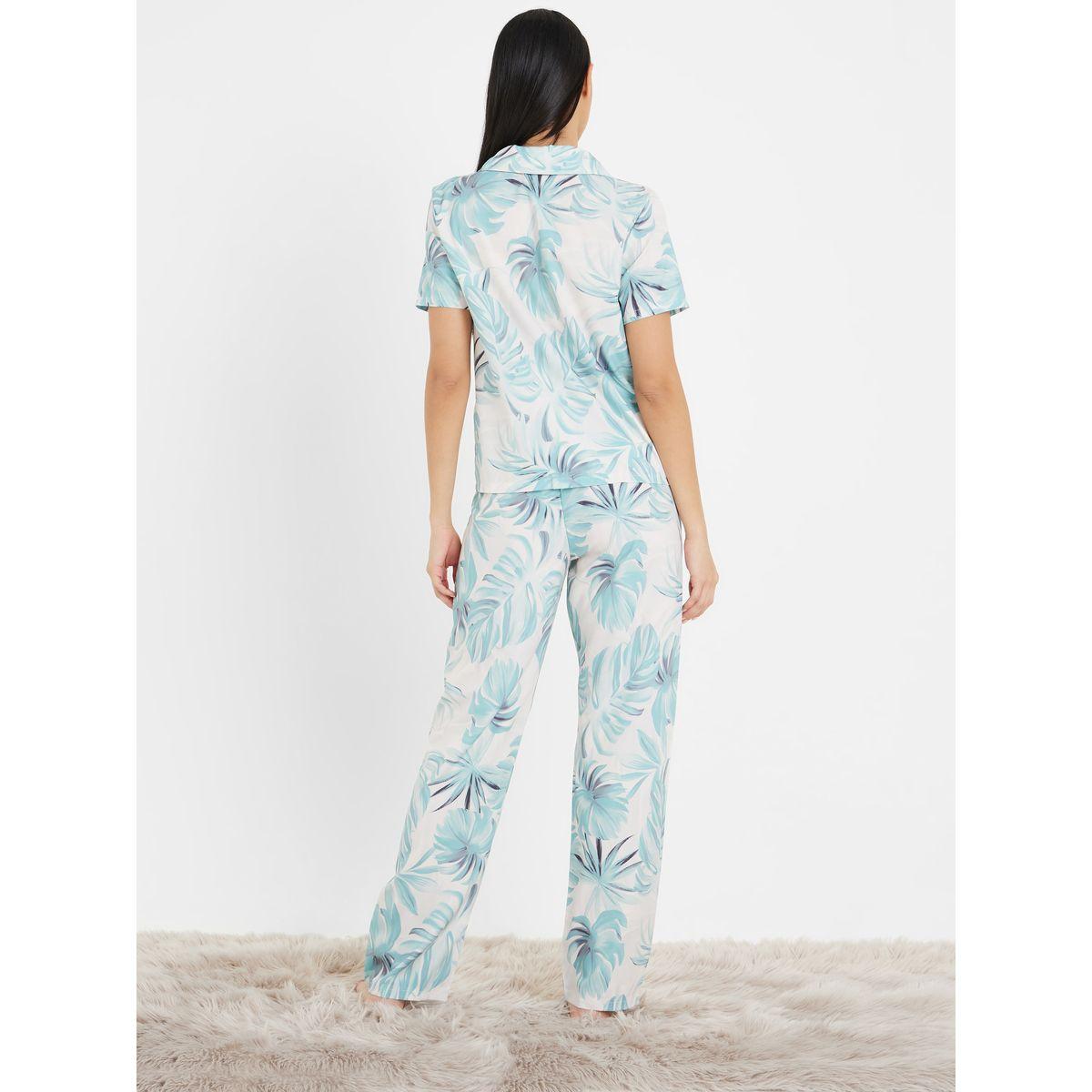 طقم بيجاما من ( بنطال + بلوزة )-women-clothing-nightwear-pyjamas-longsets-image-5