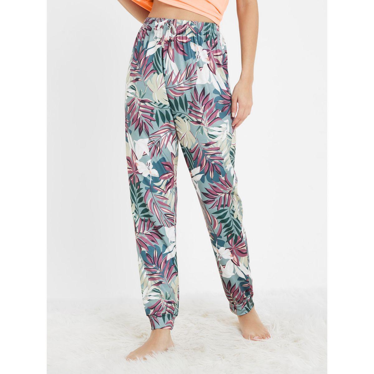 طقم بيجاما من ( تيشيرت + بنطال )-women-clothing-nightwear-pyjamas-longsets-image-4