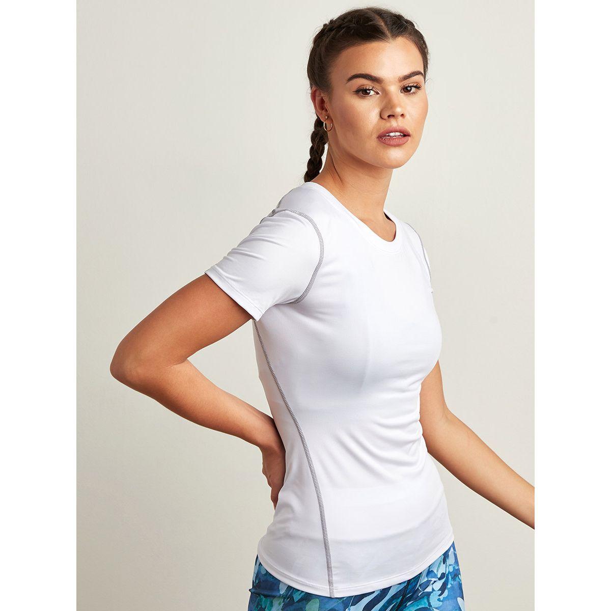 Styli Active Contrast Stitch Detail Active Top-women-clothing-sportswearandactivewear-tshirtsandvests-image-1