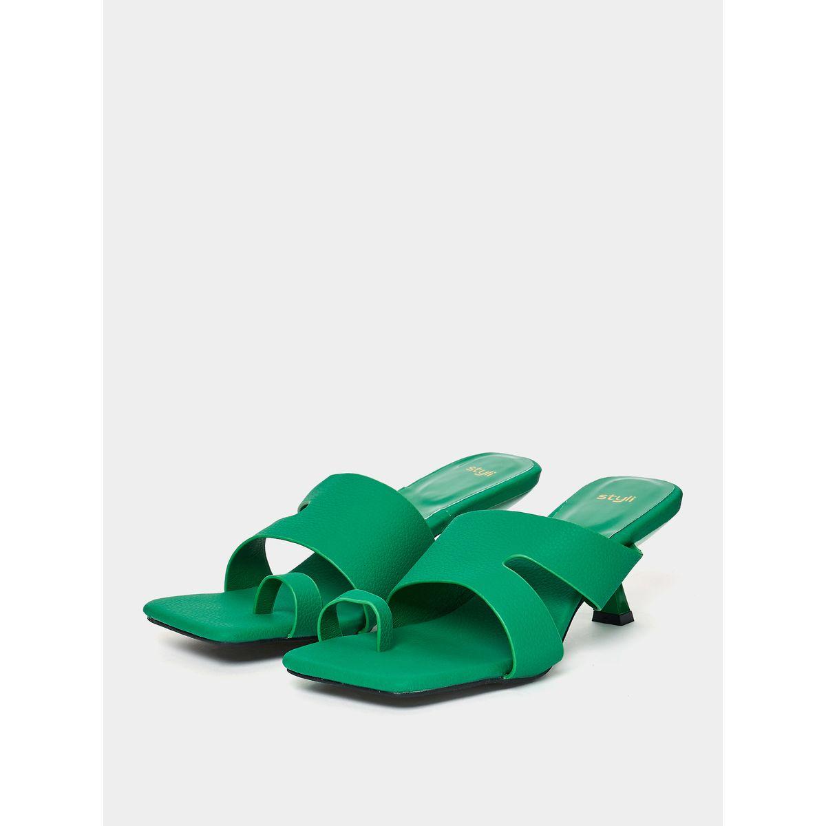 صندل سادة بكعب متوسط-women-shoes-heels-image-3