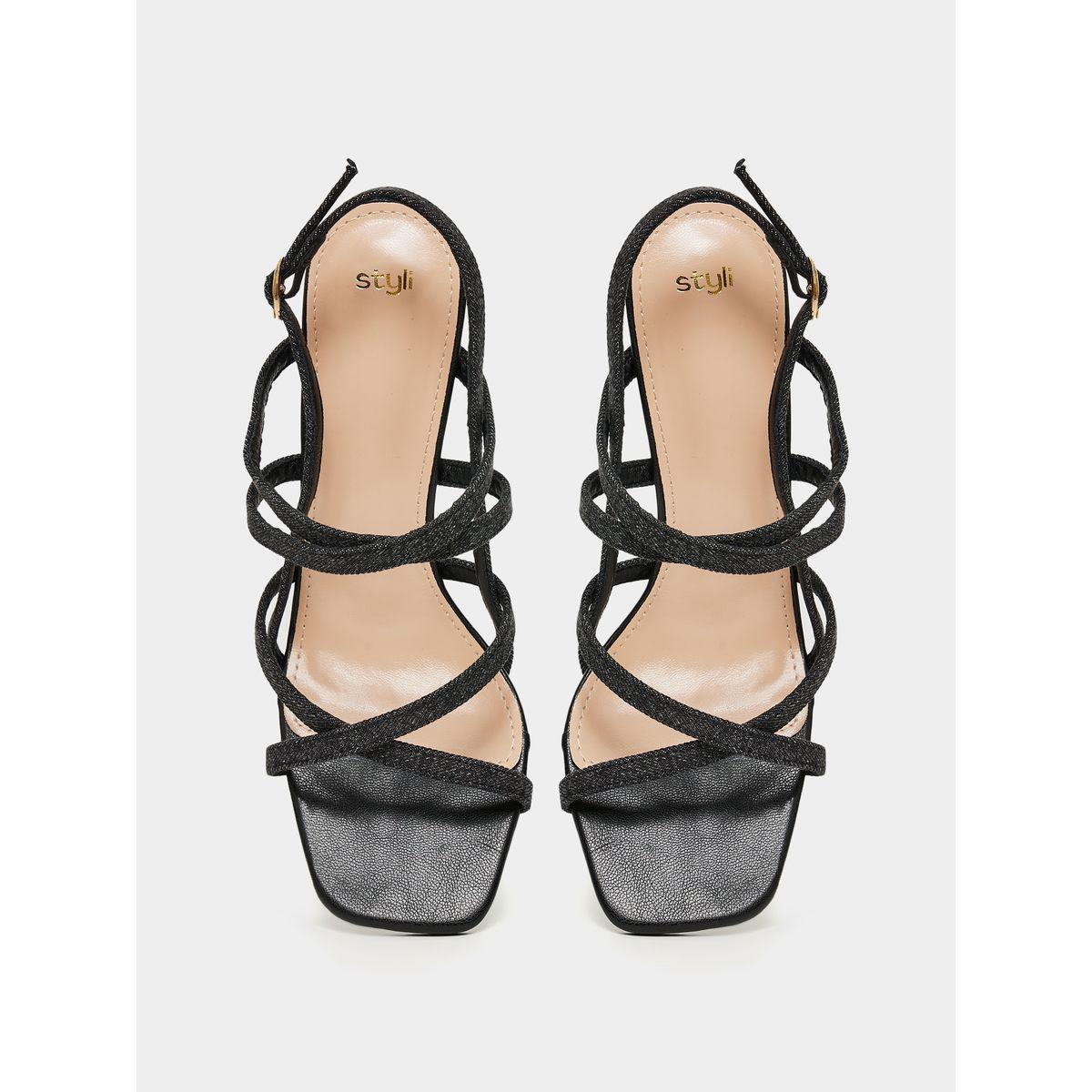 Styli Cross Strap High Heel Sandals-women-shoes-heels-image-4