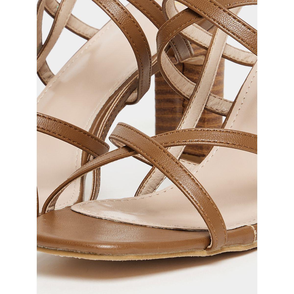 Styli Cross Strap High Heel Sandals-women-shoes-heels-image-5