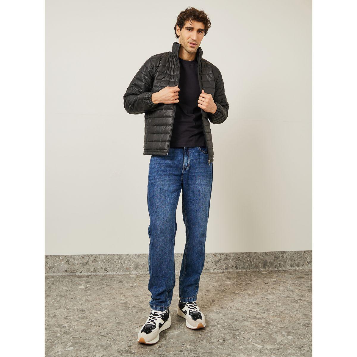 Styli Zip Through Relaxed Fit Puffer Jacket-men-clothing-jacketsandblazers-jackets-image-2
