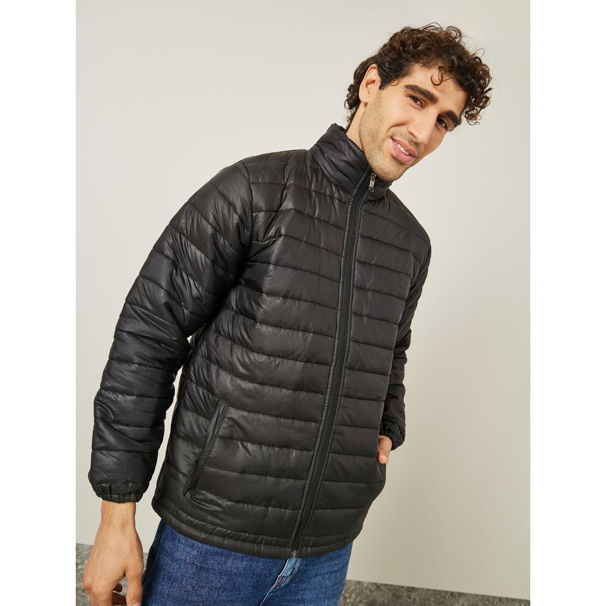 Styli Zip Through Relaxed Fit Puffer Jacket-men-clothing-jacketsandblazers-jackets-image-3