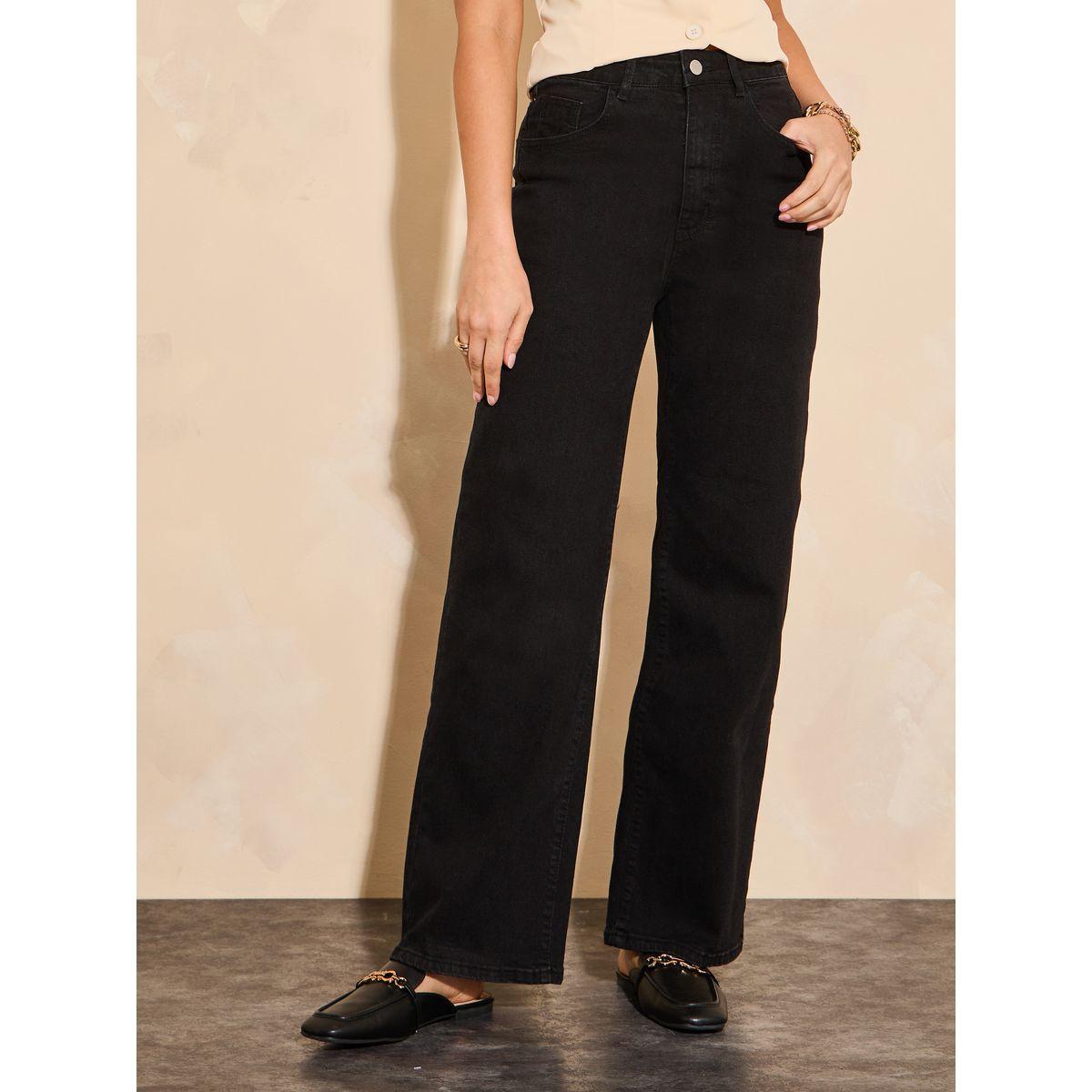 جينز واسع الأرجل وخصر عالي-women-clothing-bottoms-jeans-image-3