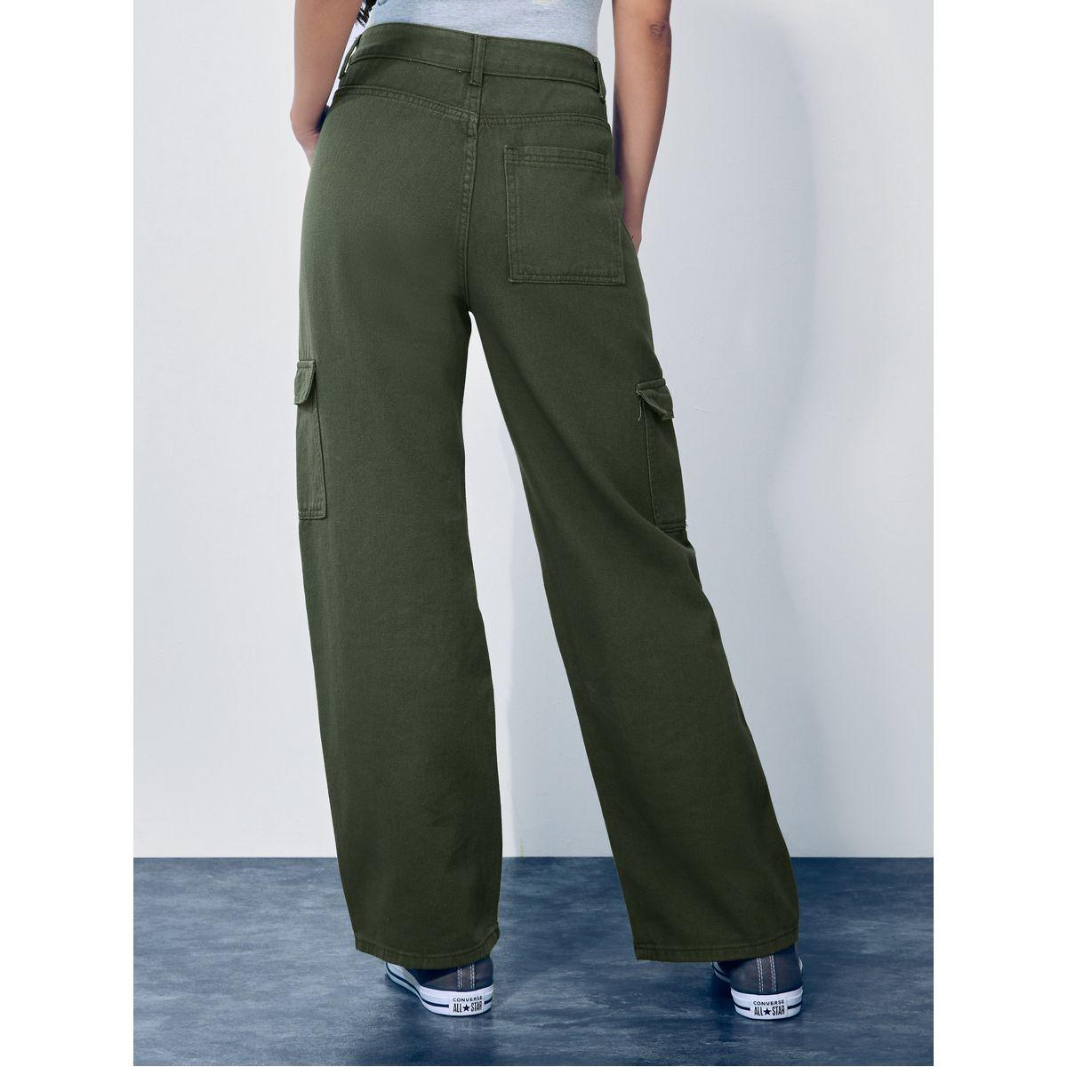 جينز كارجو واسع الأرجل-women-clothing-bottoms-jeans-image-5