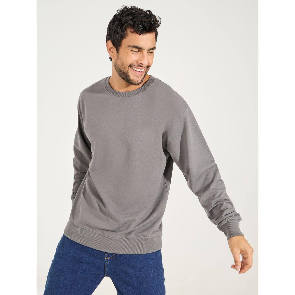 سويت شيرت تيري بقصة مريحة-men-winterwear-hoodiesandsweatshirts-image-1
