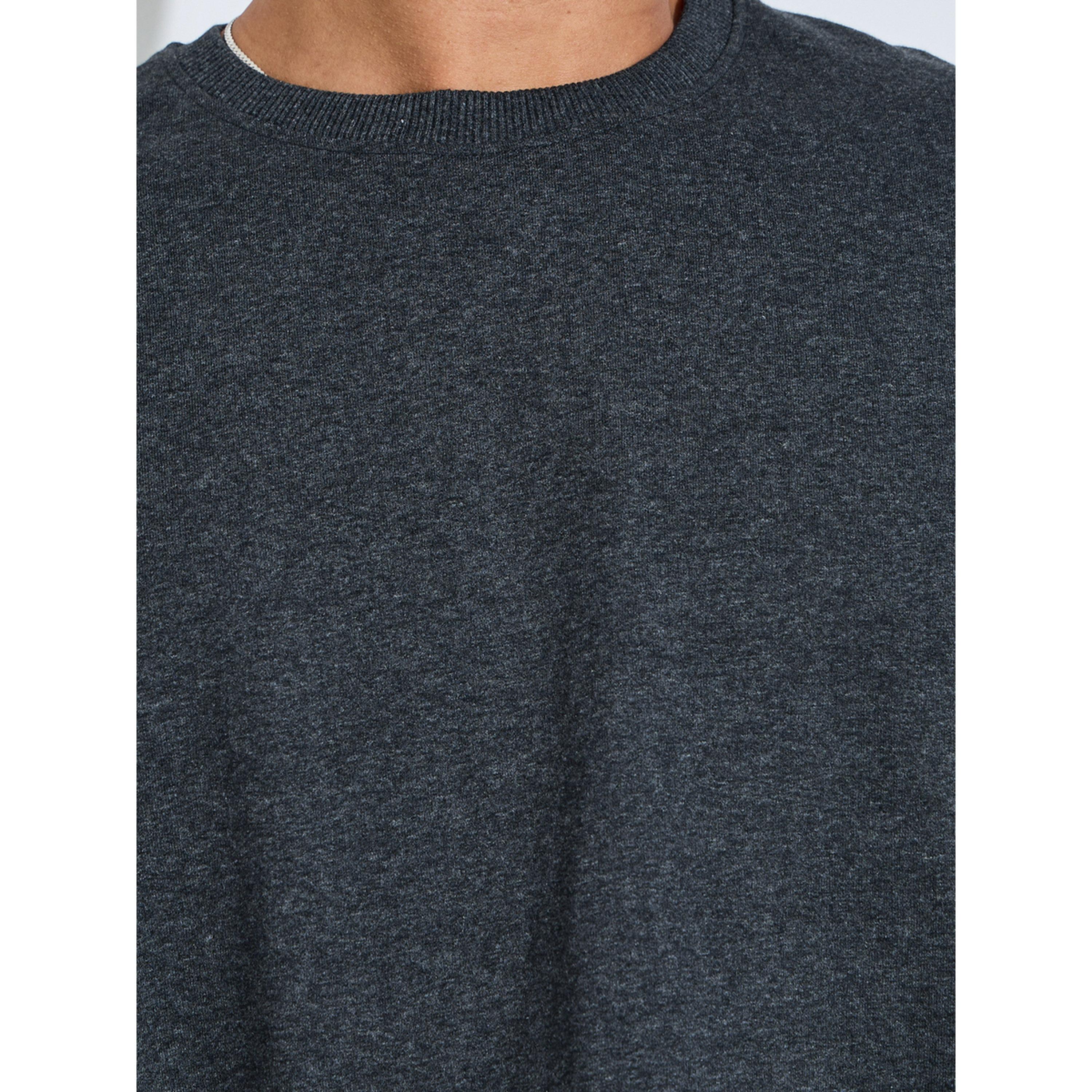 Styli Charcoal Relaxed Fit Terry Sweatshirt-men-winterwear-hoodiesandsweatshirts-image-4