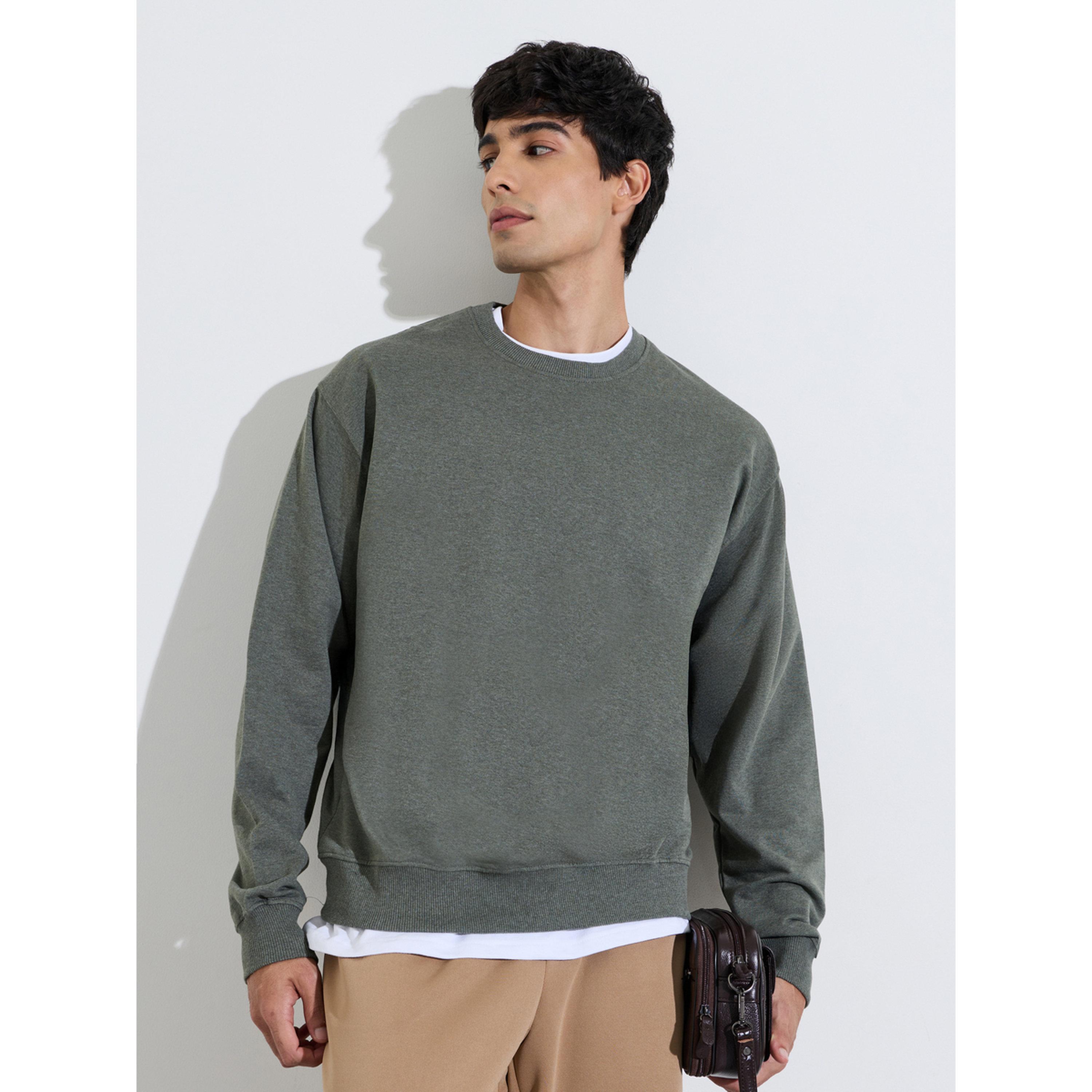 سويت شيرت قطن تيري بقصة مريح-men-winterwear-hoodiesandsweatshirts-image-4