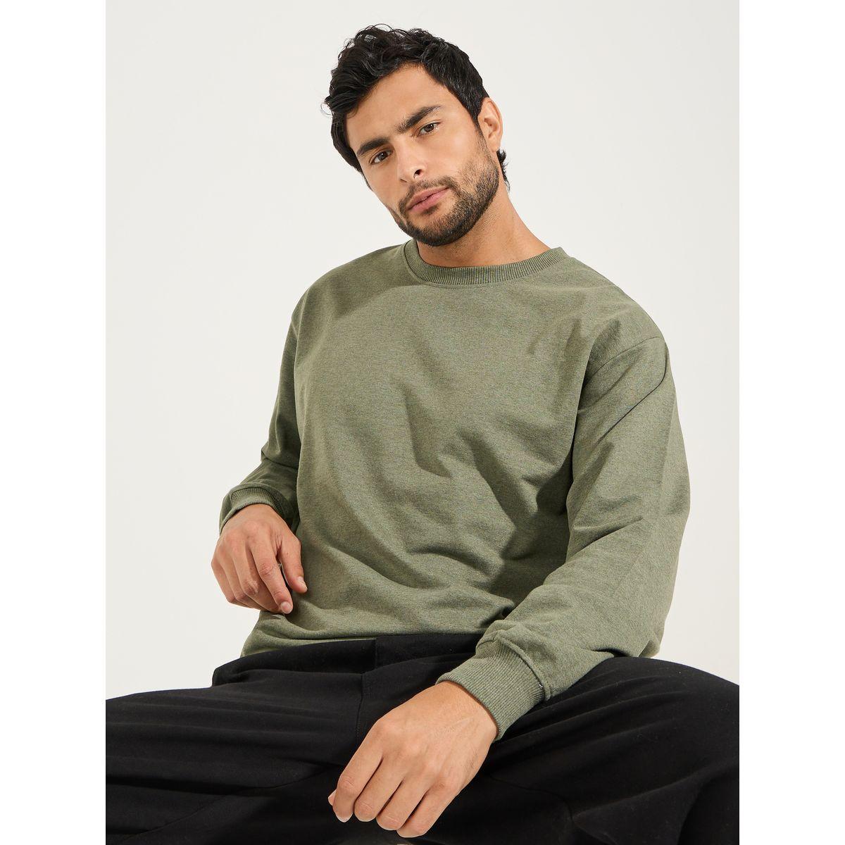 سويت شيرت تيري بقصة مريحة-men-winterwear-hoodiesandsweatshirts-image-1