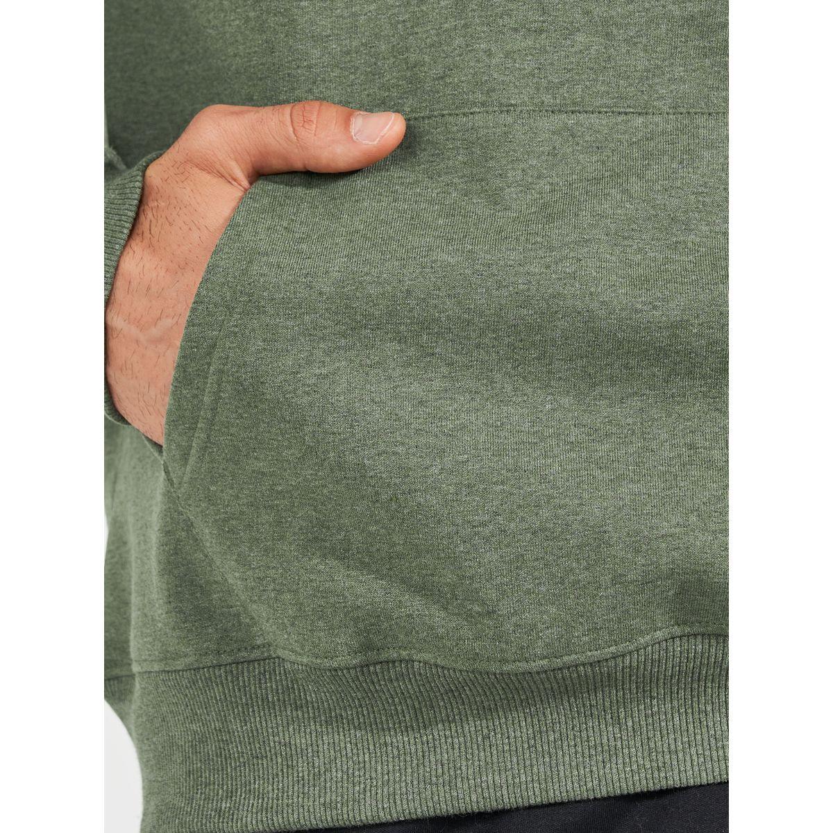 Styli Relaxed Fit Fleece Hoodie with Kangaroo Pocket-men-winterwear-hoodiesandsweatshirts-image-3
