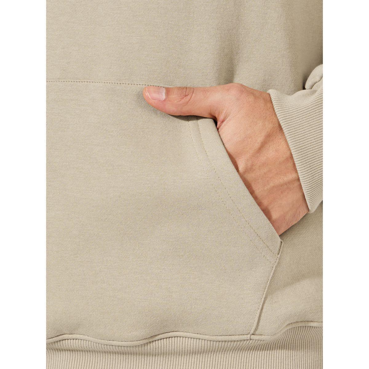 Styli Relaxed Fit Fleece Hoodie with Kangaroo Pocket-men-winterwear-hoodiesandsweatshirts-image-3