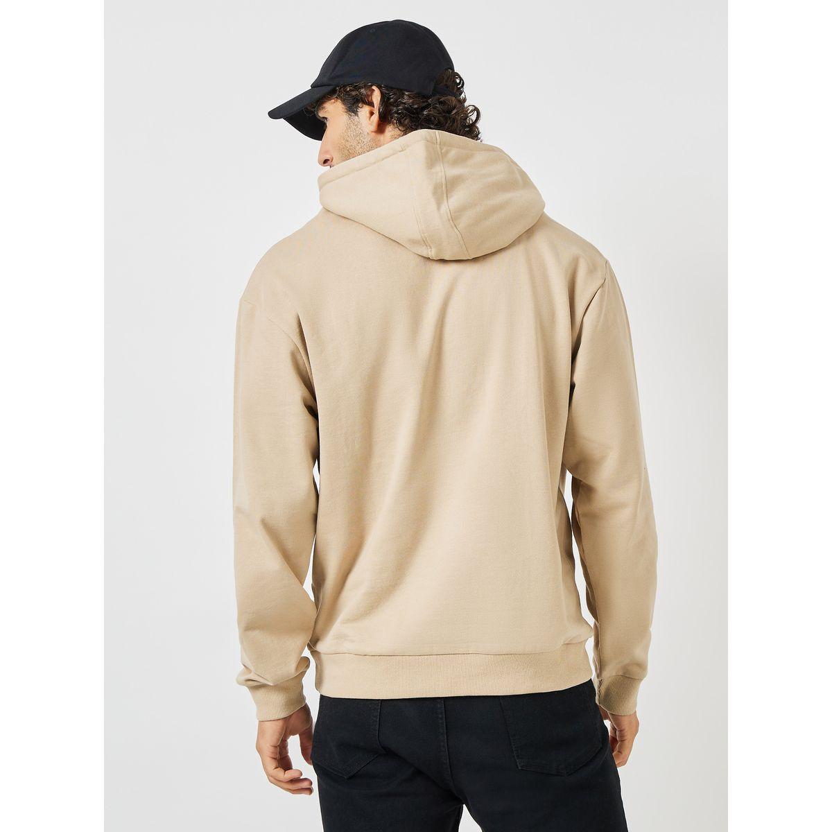 هودي فليس بجيوب بنمط كانجارو-men-winterwear-hoodiesandsweatshirts-image-4