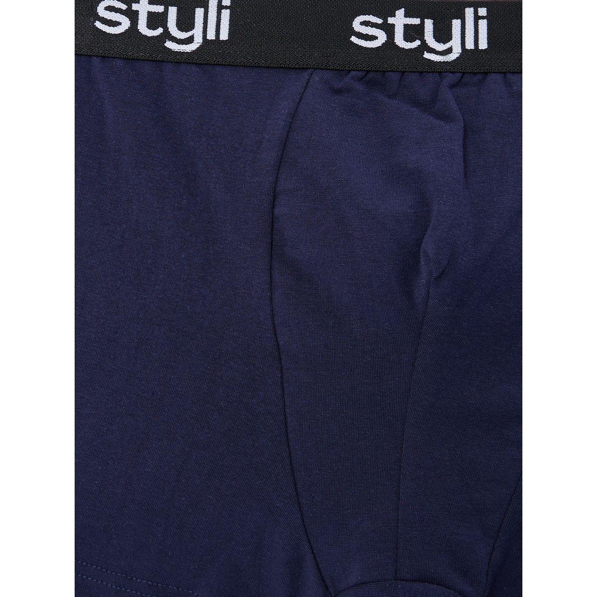 Styli Unwind Pack of 3 - Printed Waistband Trunks-men-clothing-innerwear-underwear-image-5