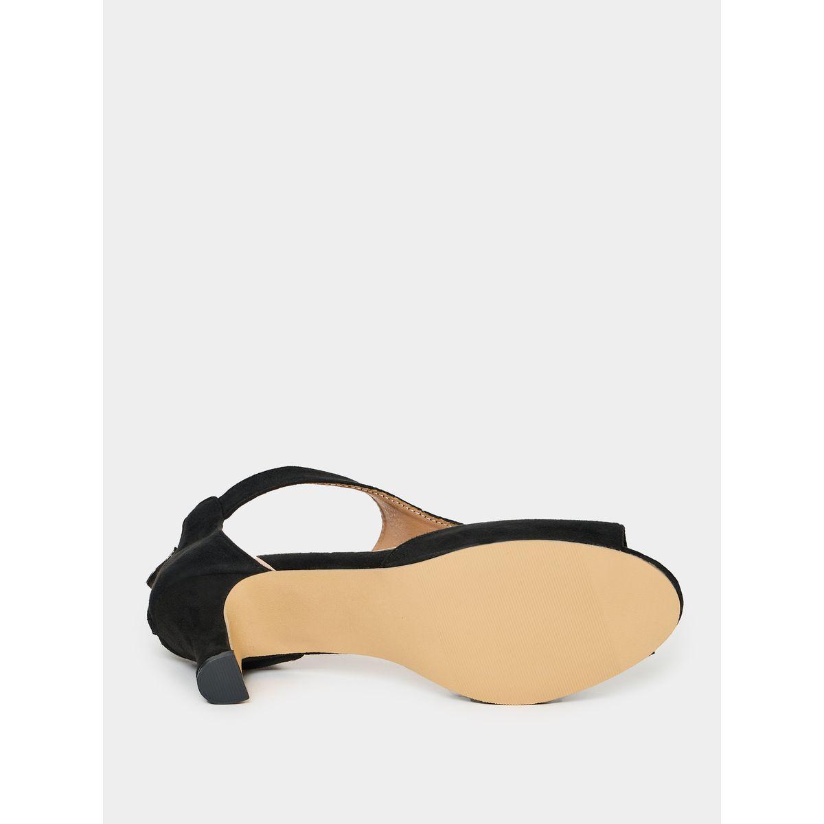 Styli Zip Detail Low Heel Sandal-women-shoes-heels-image-7