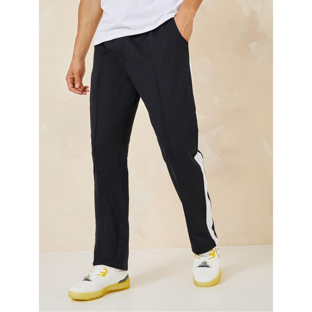 جوغر بقصة مستقيمة وحزوز-men-clothing-bottoms-joggers-image-2