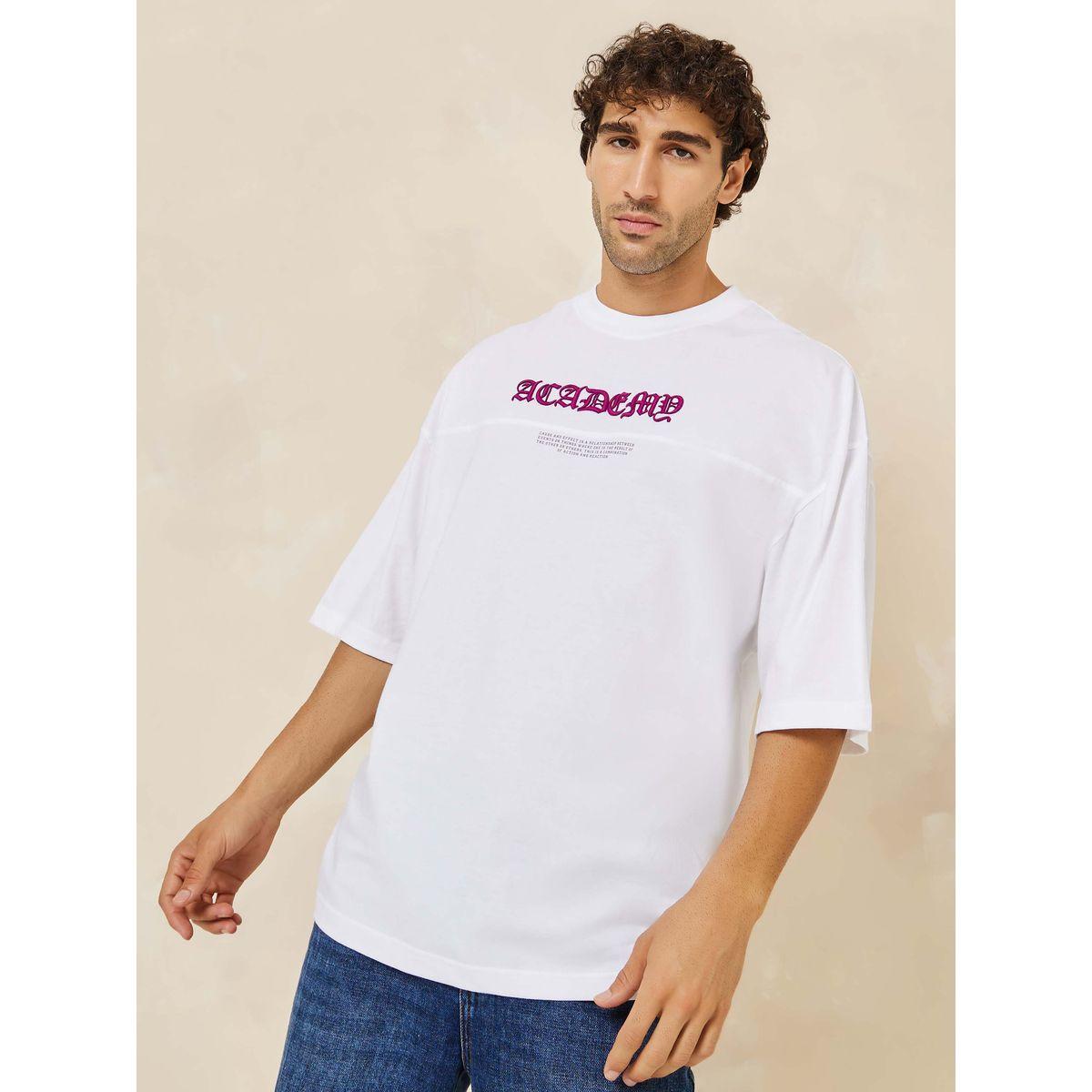 تيشيرت بوكسي بتفاصيل مطرزة-men-clothing-tshirtsandpolos-tshirts-image-3