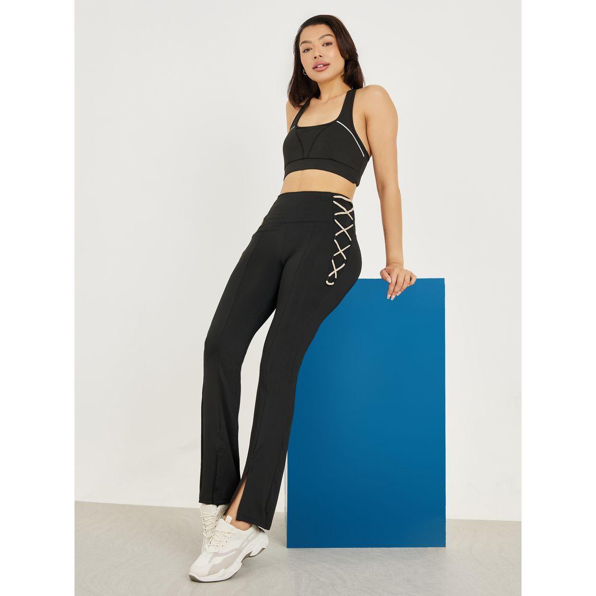 ليقنز واسع بشق امامي-women-clothing-sportswearandactivewear-bottoms-image-1