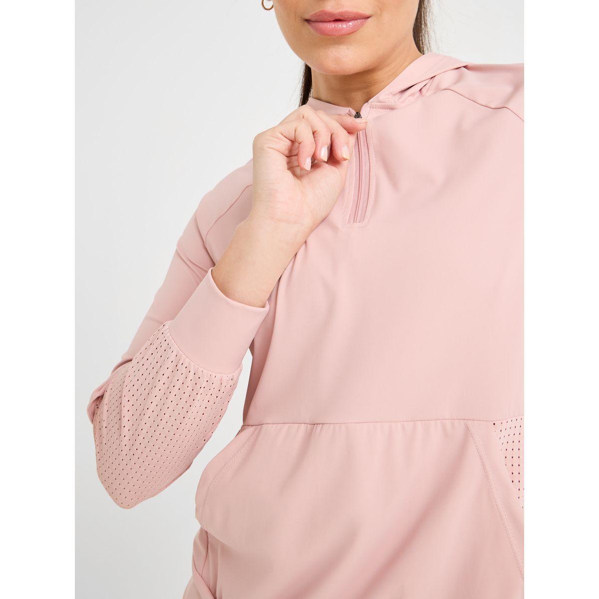 بلوزة رياضية بياقة هودي-women-clothing-sportswearandactivewear-tshirtsandvests-image-4