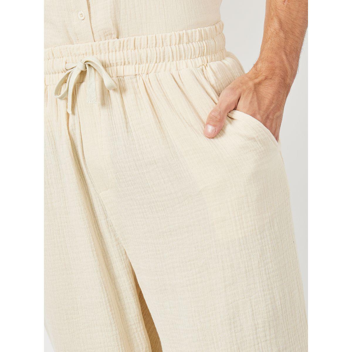 Styli Crinkled Cotton Balloon Fit Trouser-men-clothing-bottoms-trousersandchinos-trousers-image-3
