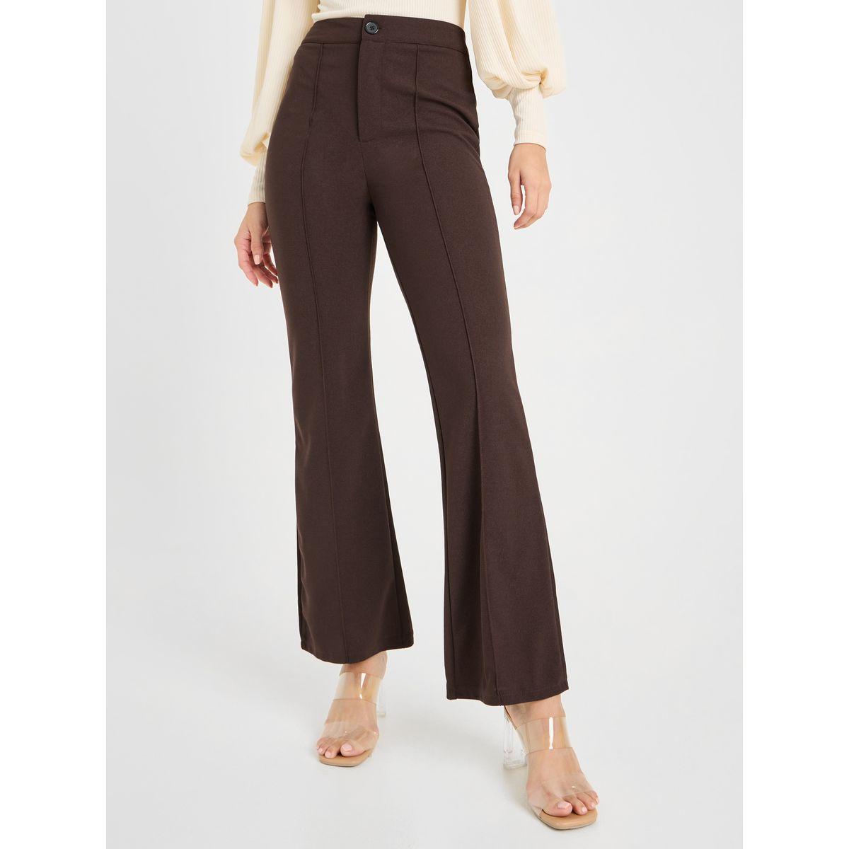 بنطال واسع بتداخلات مدروزة-women-clothing-bottoms-trousers-image-1