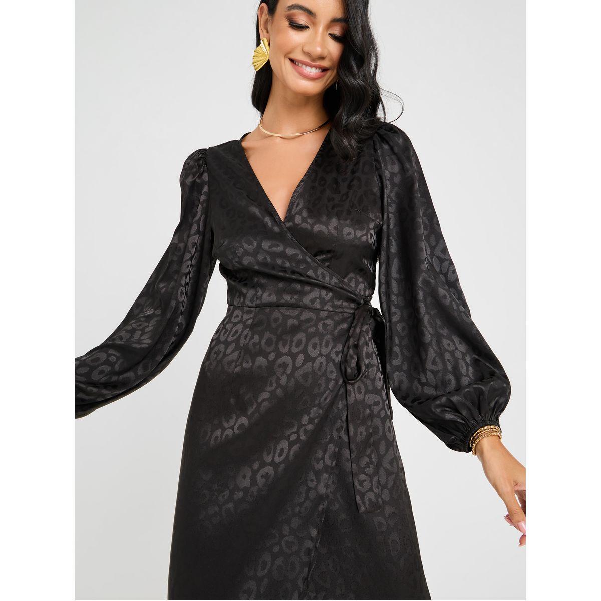 فستان ميدي بنمط لف-women-clothing-dresses-image-3