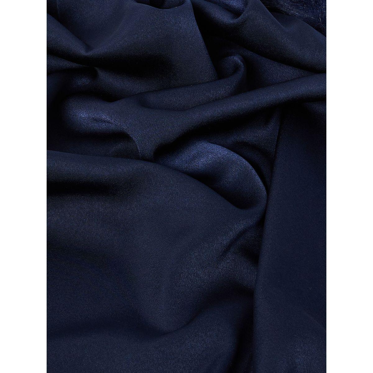 Styli Faux Feather Detail Shift Midi Dress-women-clothing-dresses-image-5