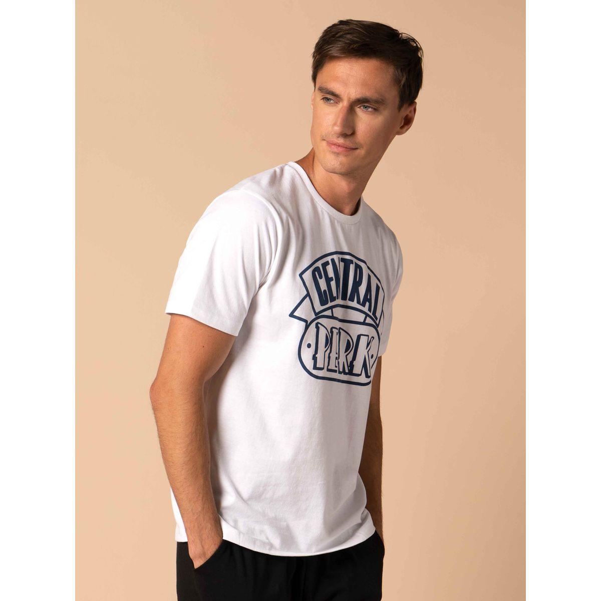 URBAN HAUL X Styli Friends Graphic T-Shirt & Pyjama Set-men-clothing-nightwear-sets-image-2