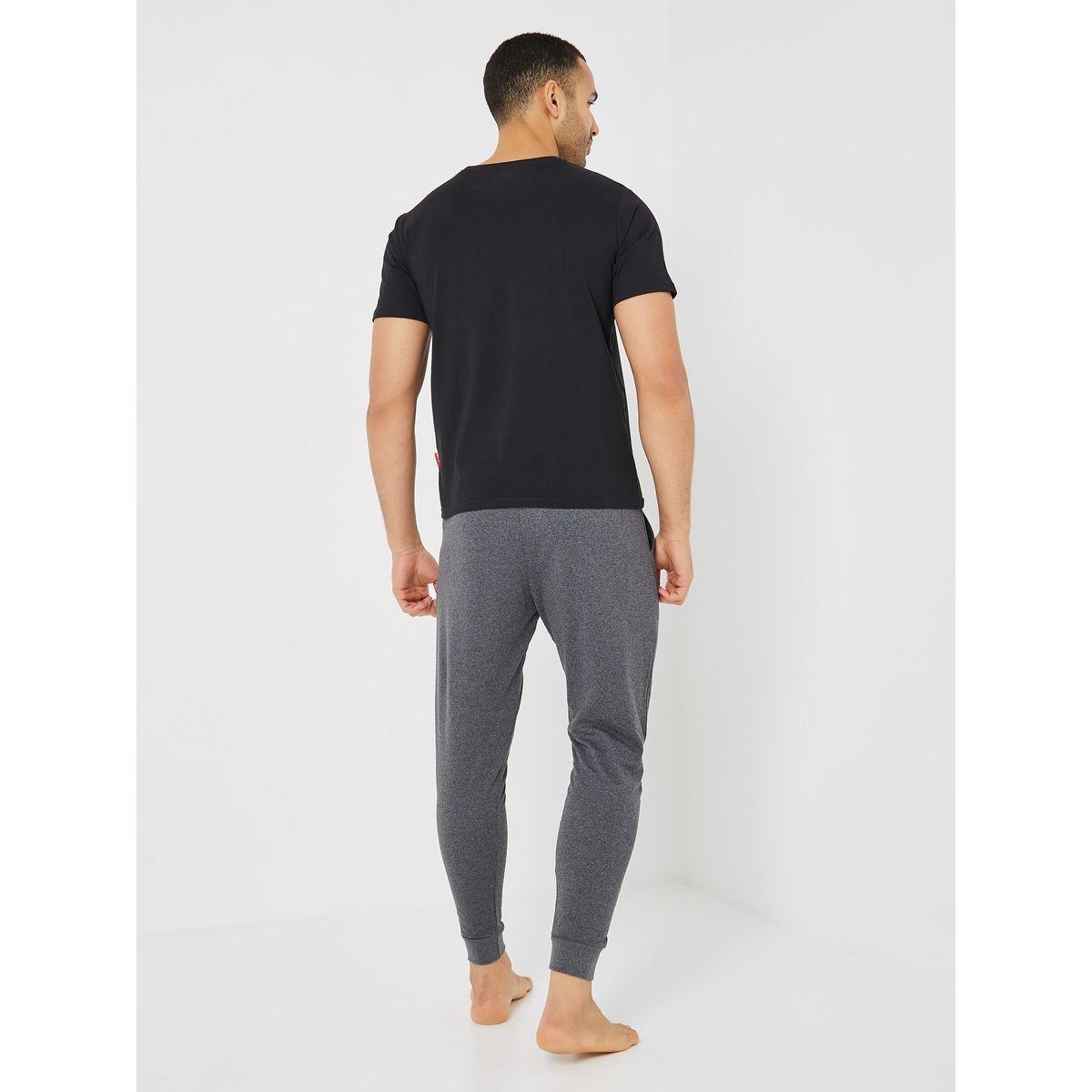 Marvels Graphic Cotton T-Shirt & Pyjama Set-men-clothing-nightwear-sets-image-6