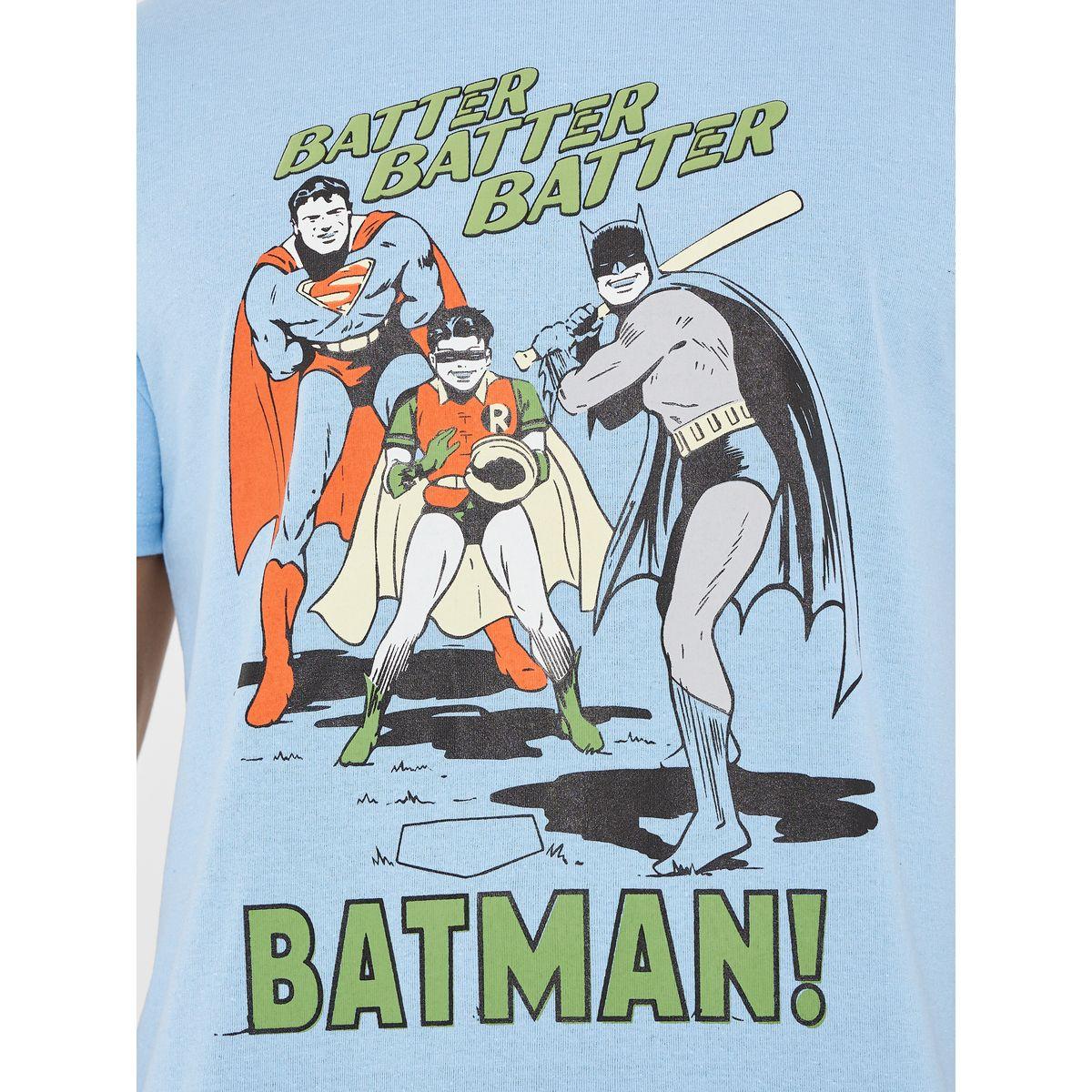 Justice League Graphic Cotton T-Shirt & Pyjama Set-men-clothing-nightwear-sets-image-4