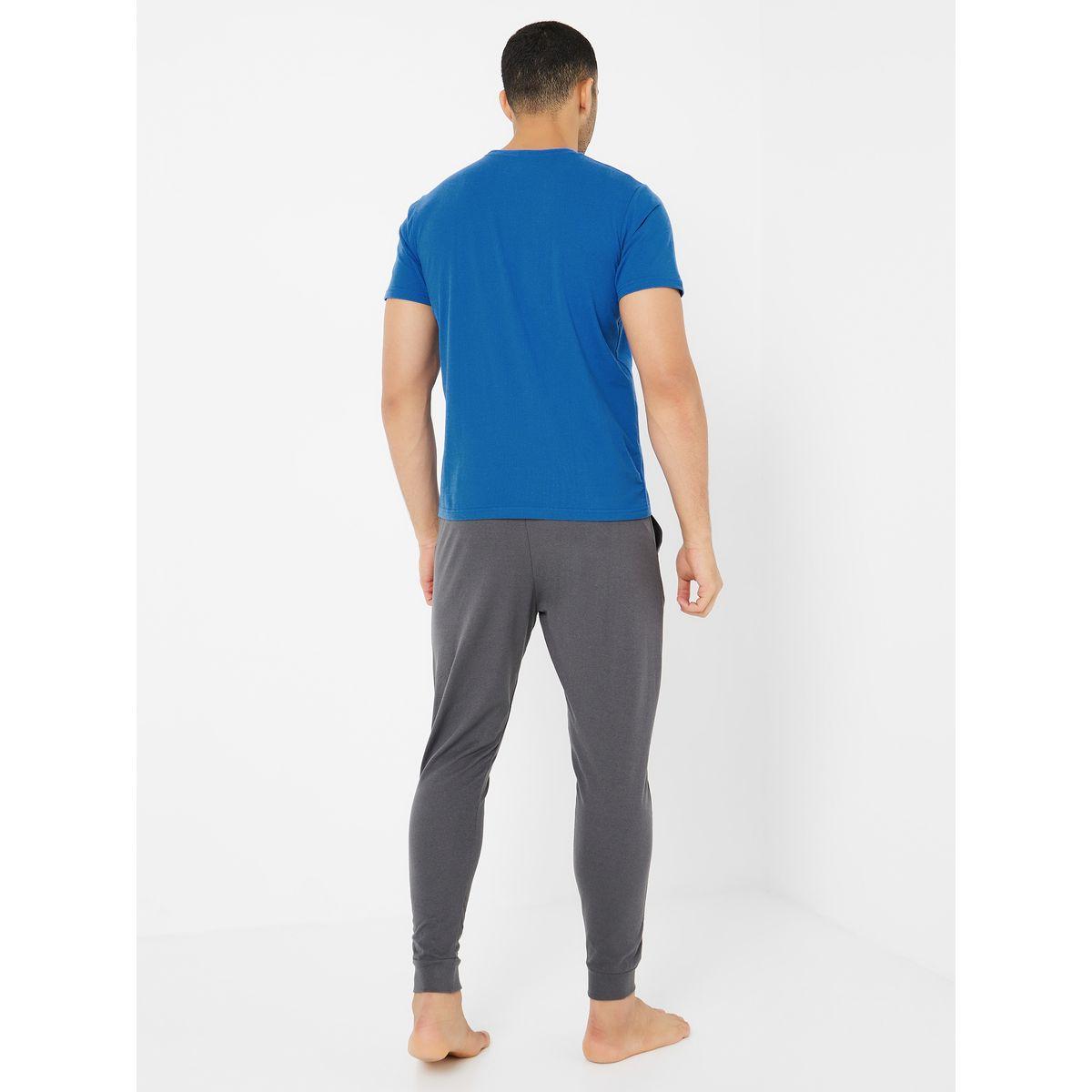 طقم بيجاما من ( تيشيرت + بنطال )-men-clothing-nightwear-sets-image-6
