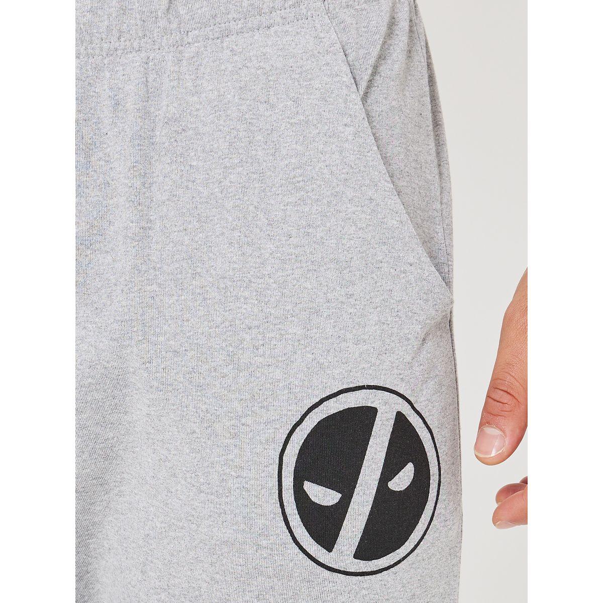 Deadpool Graphic Cotton T-Shirt & Pyjama Set -men-clothing-nightwear-sets-image-5