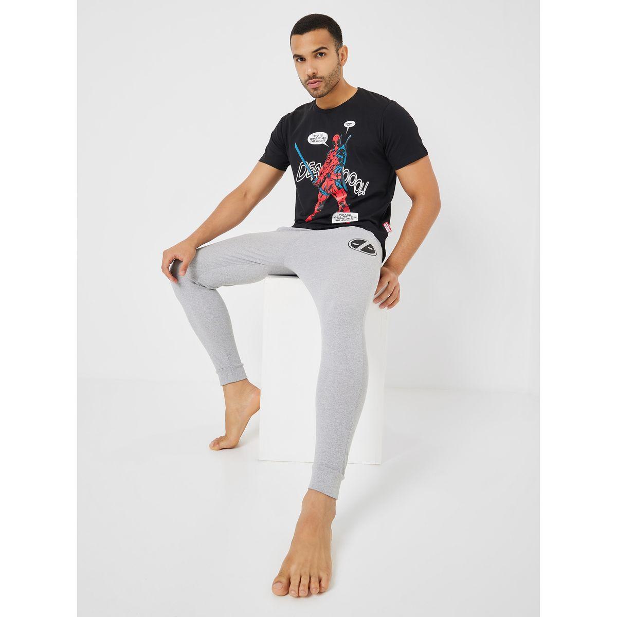 طقم بيجاما من ( تيشيرت + بنطال )-men-clothing-nightwear-sets-image-7