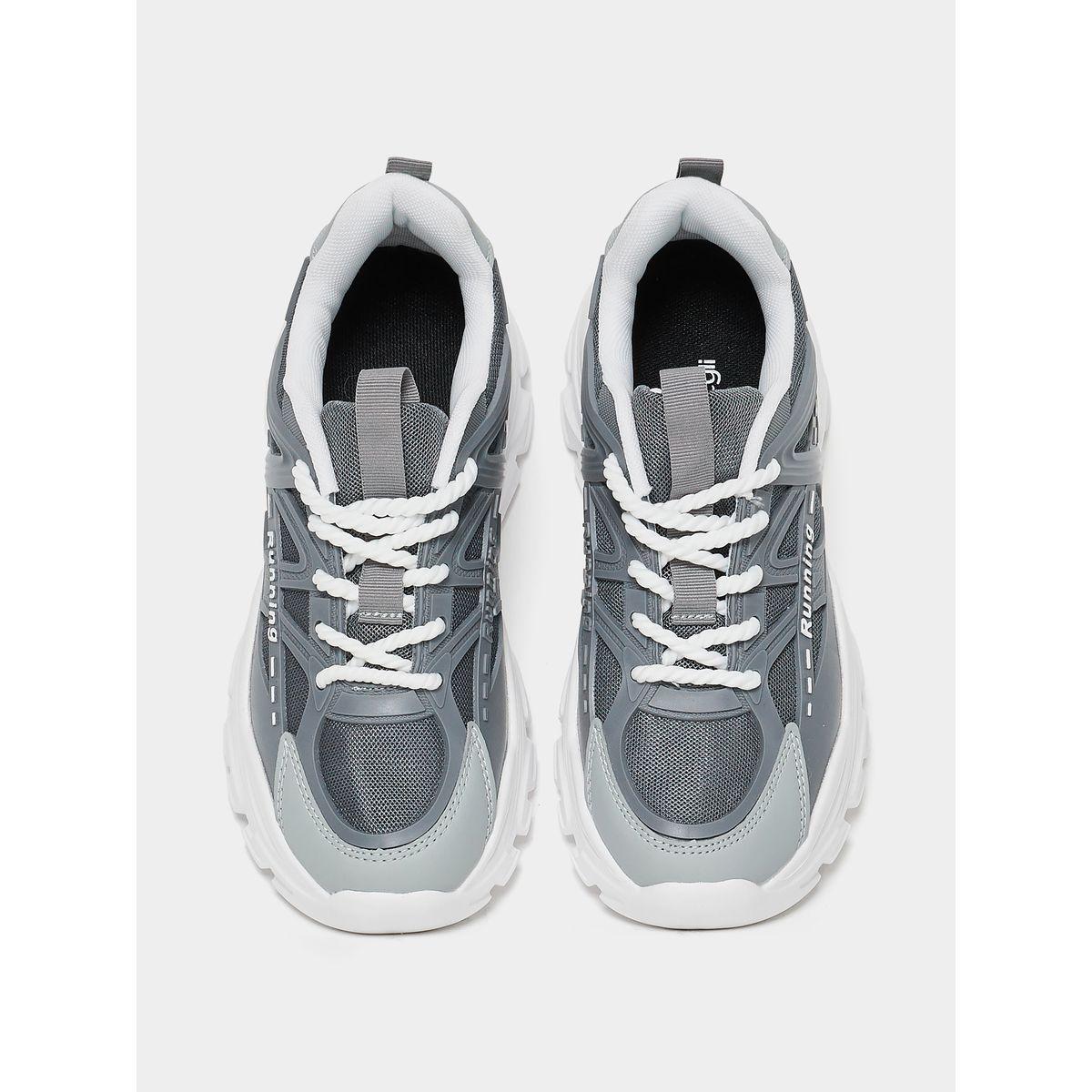 Styli Lace Up Chunky Sole Sneakers-women-shoes-sneakers-image-5