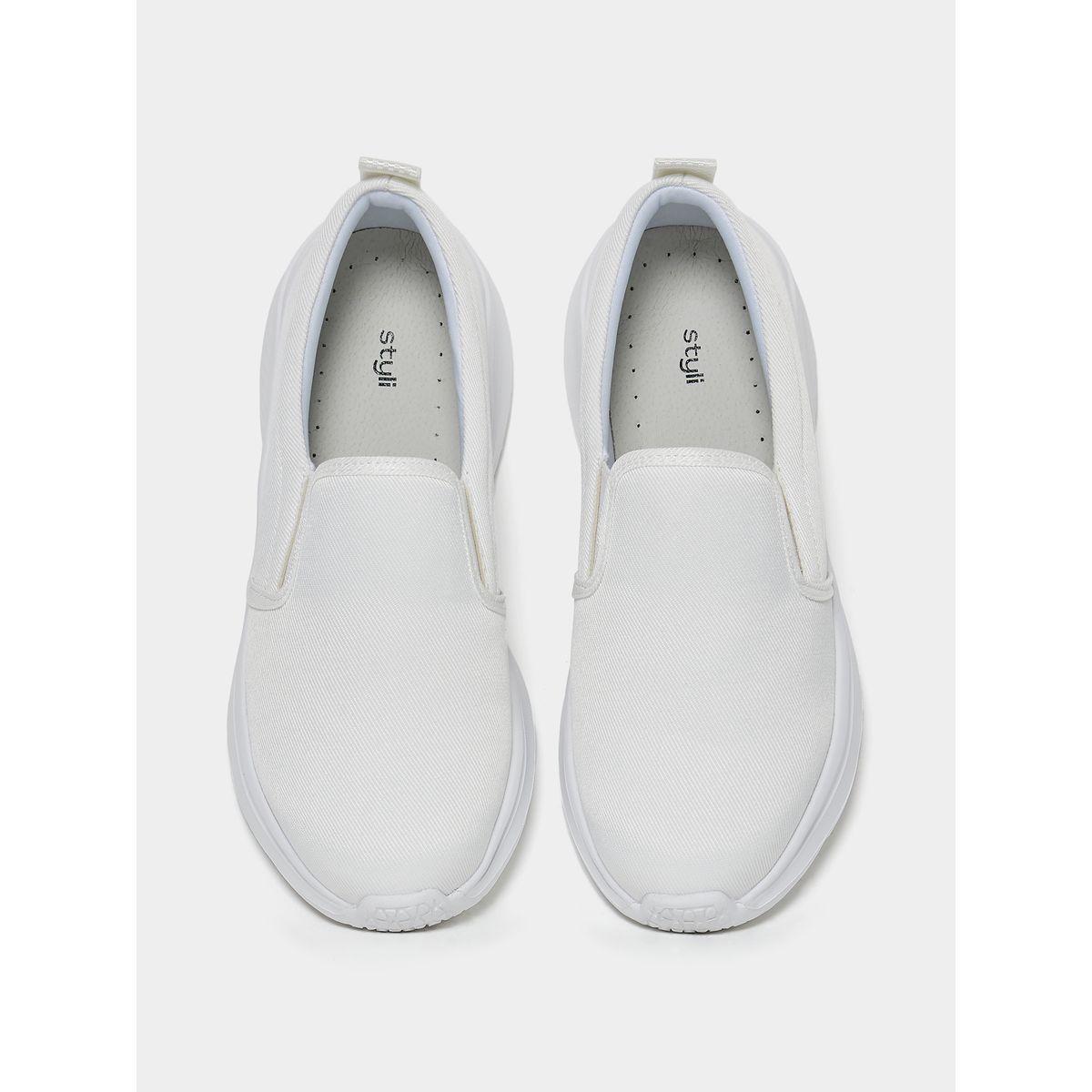Styli Cushion Sole Slip On Sneakers-women-shoes-sneakers-image-5