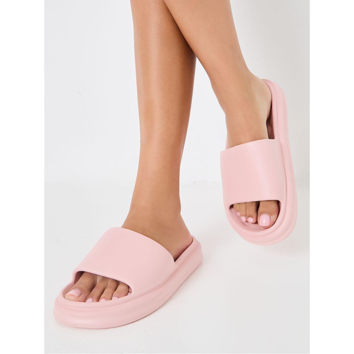 Styli Quilted Thick Band Slides-women-shoes-flipflopsandslides-image-1
