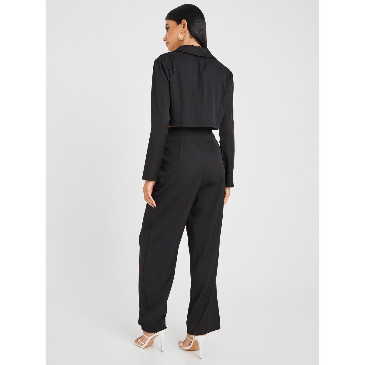 Styli Double Breasted Crop Blazer & Tailored Pants Set-women-clothing-coordsets-image-7