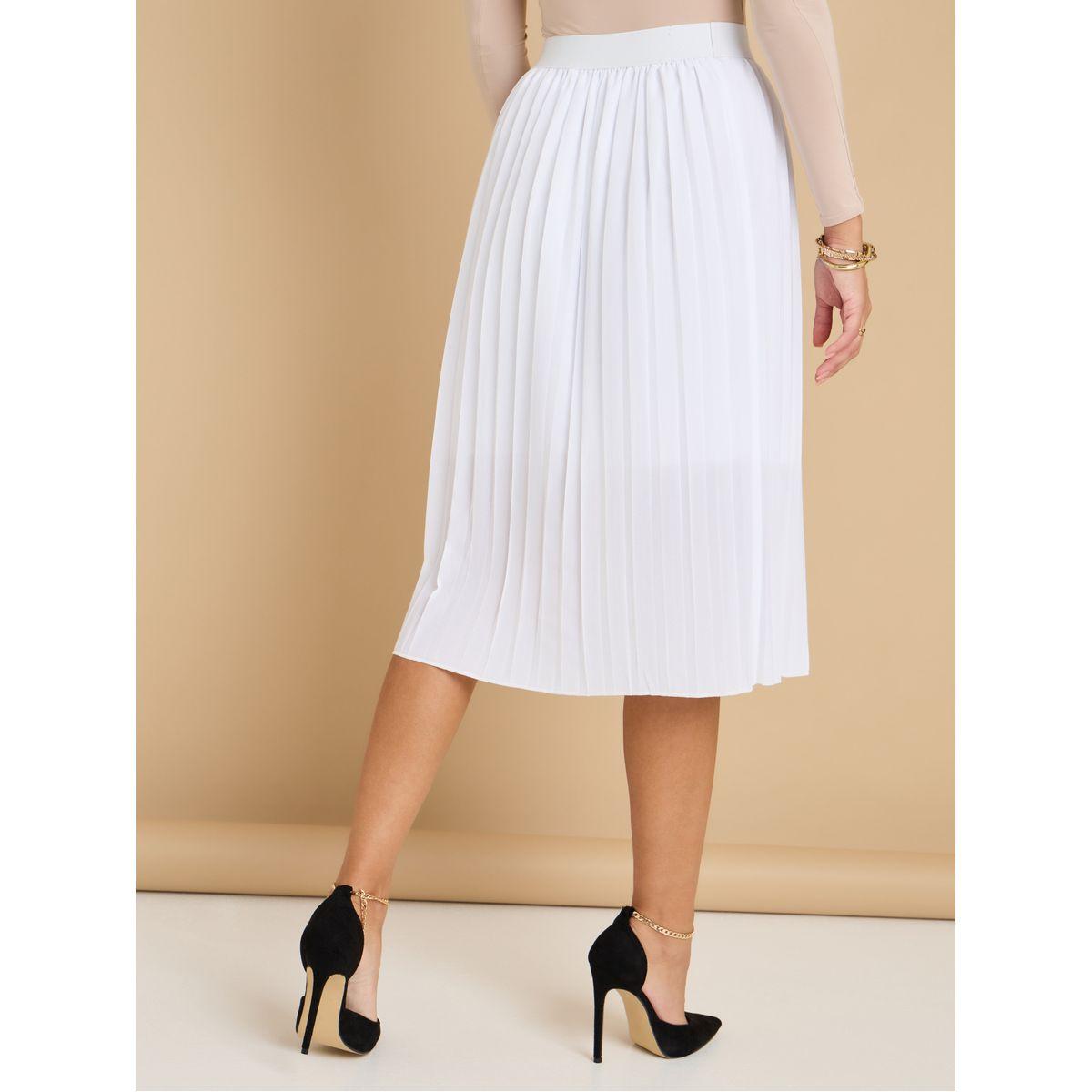 Styli Pleated A-Line Midi Skirt-women-clothing-bottoms-skirts-image-4