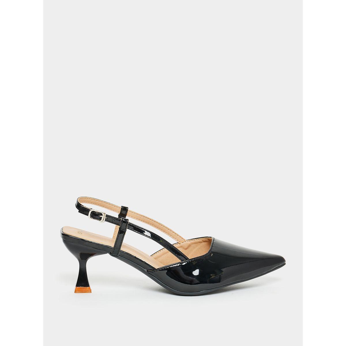 Styli Pointed Toe Sling Back Formal Shoes-women-shoes-heels-image-1