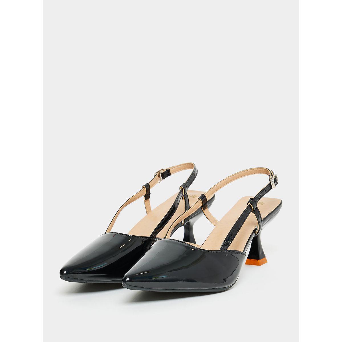Styli Pointed Toe Sling Back Formal Shoes-women-shoes-heels-image-2