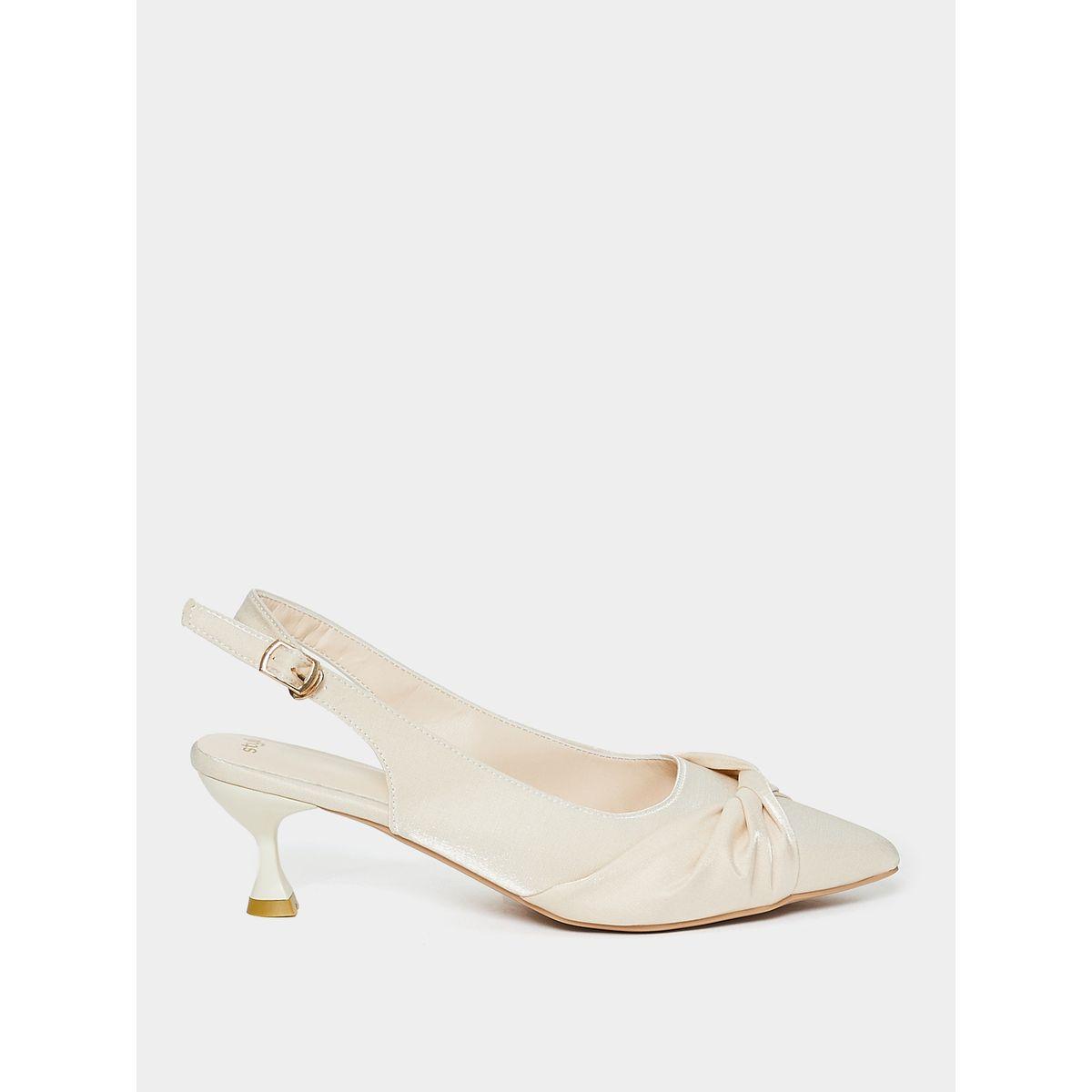 Styli Knot Detail Slingback Pumps-women-shoes-heels-image-2